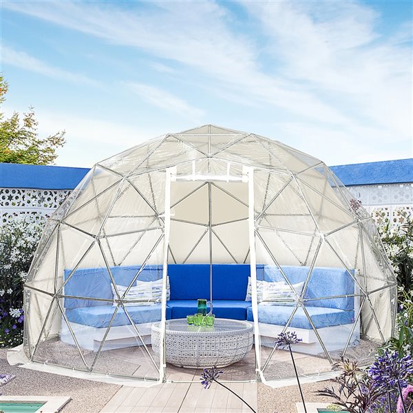 Flash Sale π Outsunny 7.1-ft L x 12-ft W x 12-ft H Dome Greenhouse π - Image 4
