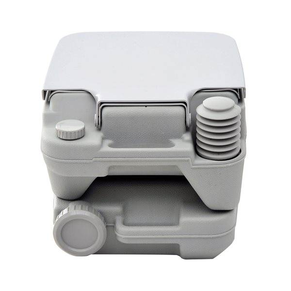 Brand new 🔔 Outsunny Grey Single Square Portable Toilet 👍 - Image 4