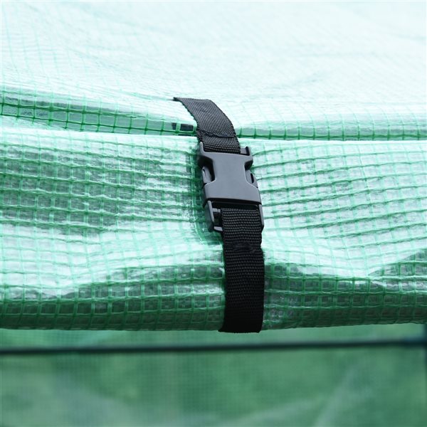 Wholesale π Outsunny 6.4-ft L x 6.4-ft W x 7.4-ft H Greenhouse with Shelves βοΈ - Image 4