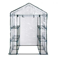 Brand new 💯 Outsunny 4.7-ft L x 4.7-ft W x 6.4-ft H Greenhouse with Shelves 🔥
