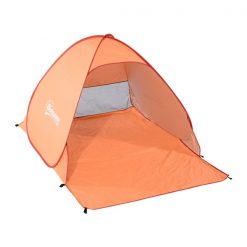 Best Pirce 😍 Outsunny Orange Polyester Pop-Up Tent 🎉