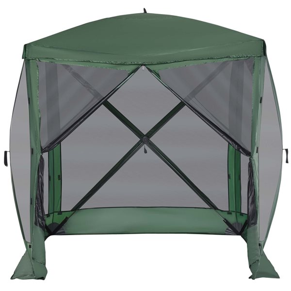 Flash Sale ✨ Outsunny 4-Person Polyester Pop-Up Canopy ✔️ - Image 4