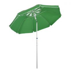 Promo ✨ Outsunny Green 6-ft Beach Umbrella 🔥