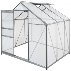 Discount 🛒 Outsunny 6.2-ft L x 6.2-ft W x 6.6-ft H Greenhouse Kit 🥰