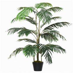 Top 10 ✔️ Outsunny 55-in Green Artificial Palm Tree with Pot 🧨