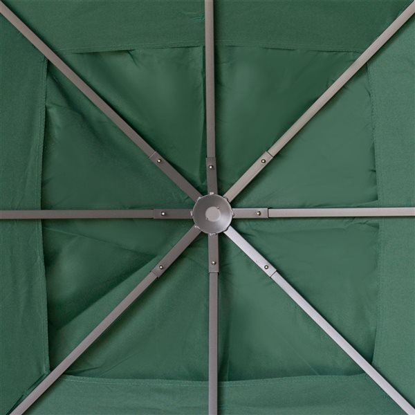 Best Pirce 🔥 Outsunny 10-ft x 10-ft Green Gazebo Replacement Canopy Top 🎉 - Image 2