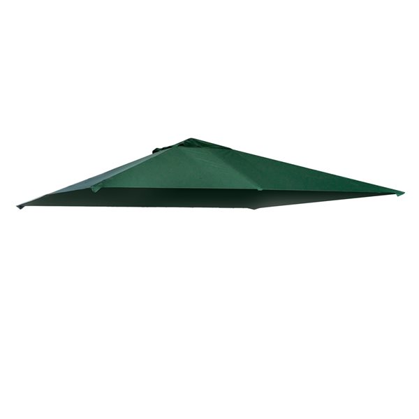 Best Pirce 🔥 Outsunny 10-ft x 10-ft Green Gazebo Replacement Canopy Top 🎉