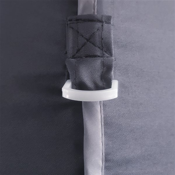 Best Pirce 🔥 Outsunny 9.8-ft W Octagon Grey Gazebo 🤩 - Image 3