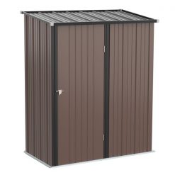 Brand new ⌛ Outsunny 3-ft x 5-ft Galvanized Steel Storage Shed ⭐