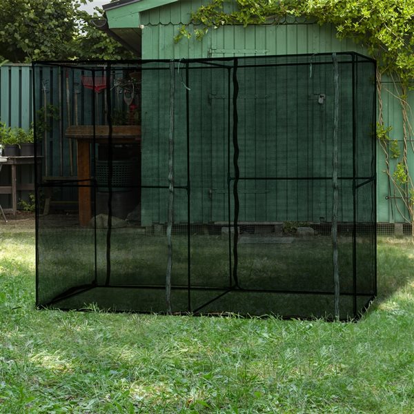New 🤩 Outsunny 7.88-ft L x 3.94-ft W x 6.06-ft H Greenhouse 🔥 - Image 2