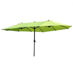 Promo ✨ Outsunny 15-ft Green Garden Patio Umbrella 💯