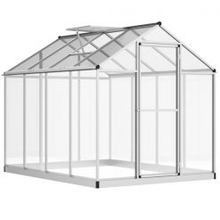 Best deal 𧨠Outsunny 8-ft L x 6.25-ft W x 6.4-ft H Greenhouse π