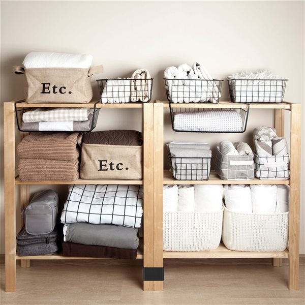 Best deal 💯 Outsunny Black Outdoor Wicker Furniture Connector Hidden Fastener - Set of 10 😉 - Image 2