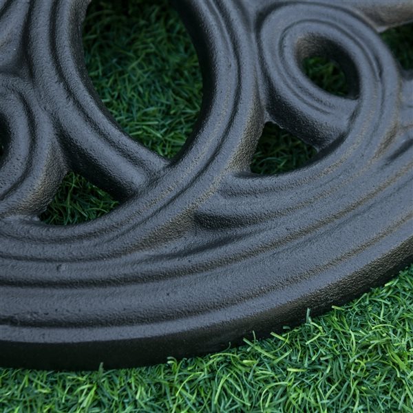 Cheap ๐ Outsunny Black Cast Iron Round Patio Umbrella Base ๐ - Image 4