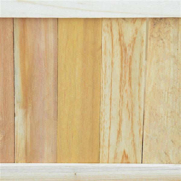 Buy 👍 Outsunny 27.5-in W x 11.75-in L x 9.75-in H Natural Wood Raised Garden Bed ❤️ - Image 4